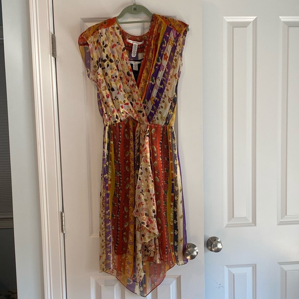 Diane Von Furstenberg print dress size 6